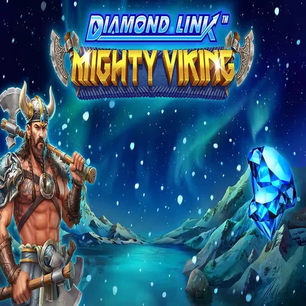 Diamond Link Mighty Viking casino game by Greentube – featured logo at National Casino