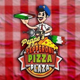 Peppe’s Pepperoni Pizza Plaza logo by Pragmatic Play at National Casino